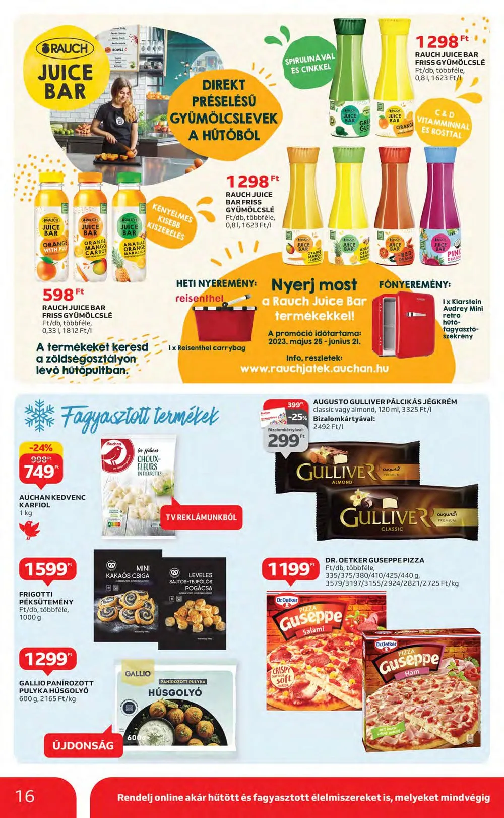 Auchan akciós újság 05.25–05.31 – 16. oldal