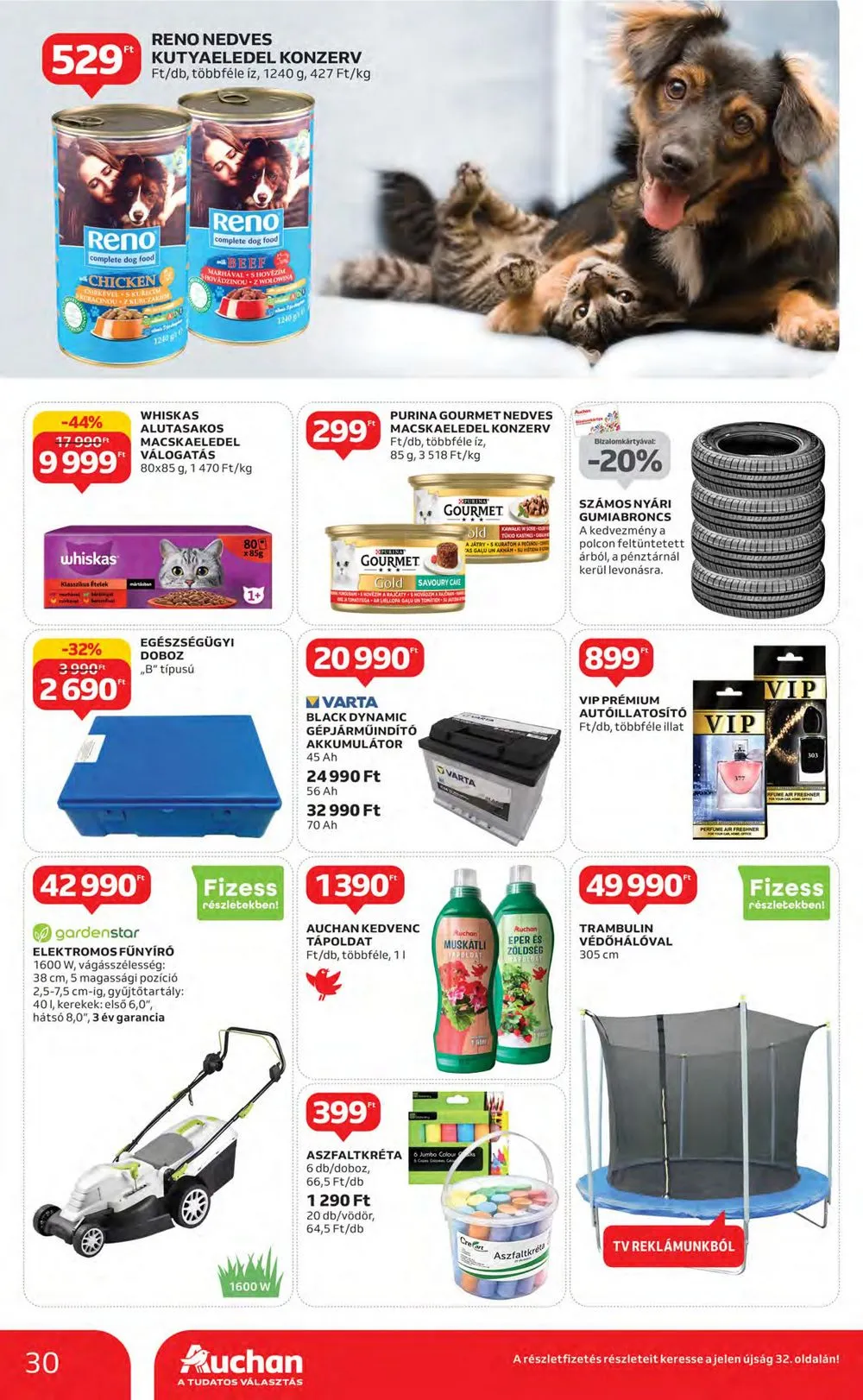 Auchan akciós újság 05.25–05.31 – 30. oldal