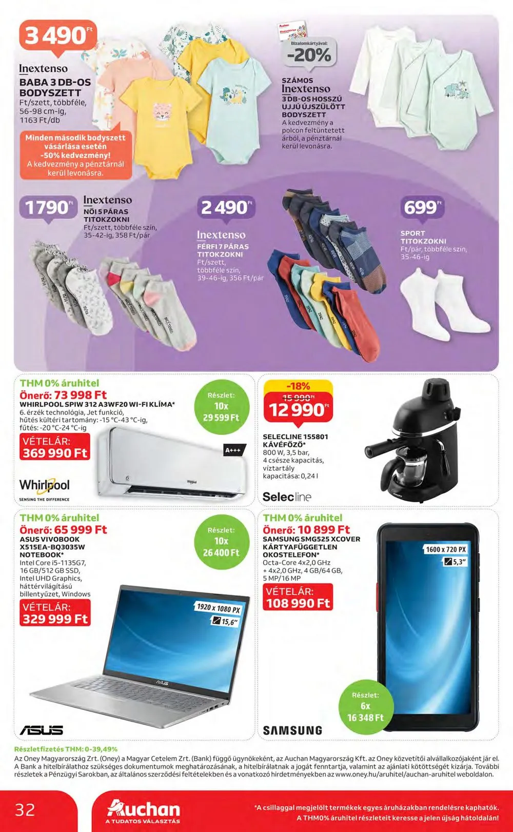 Auchan akciós újság 05.25–05.31 – 32. oldal