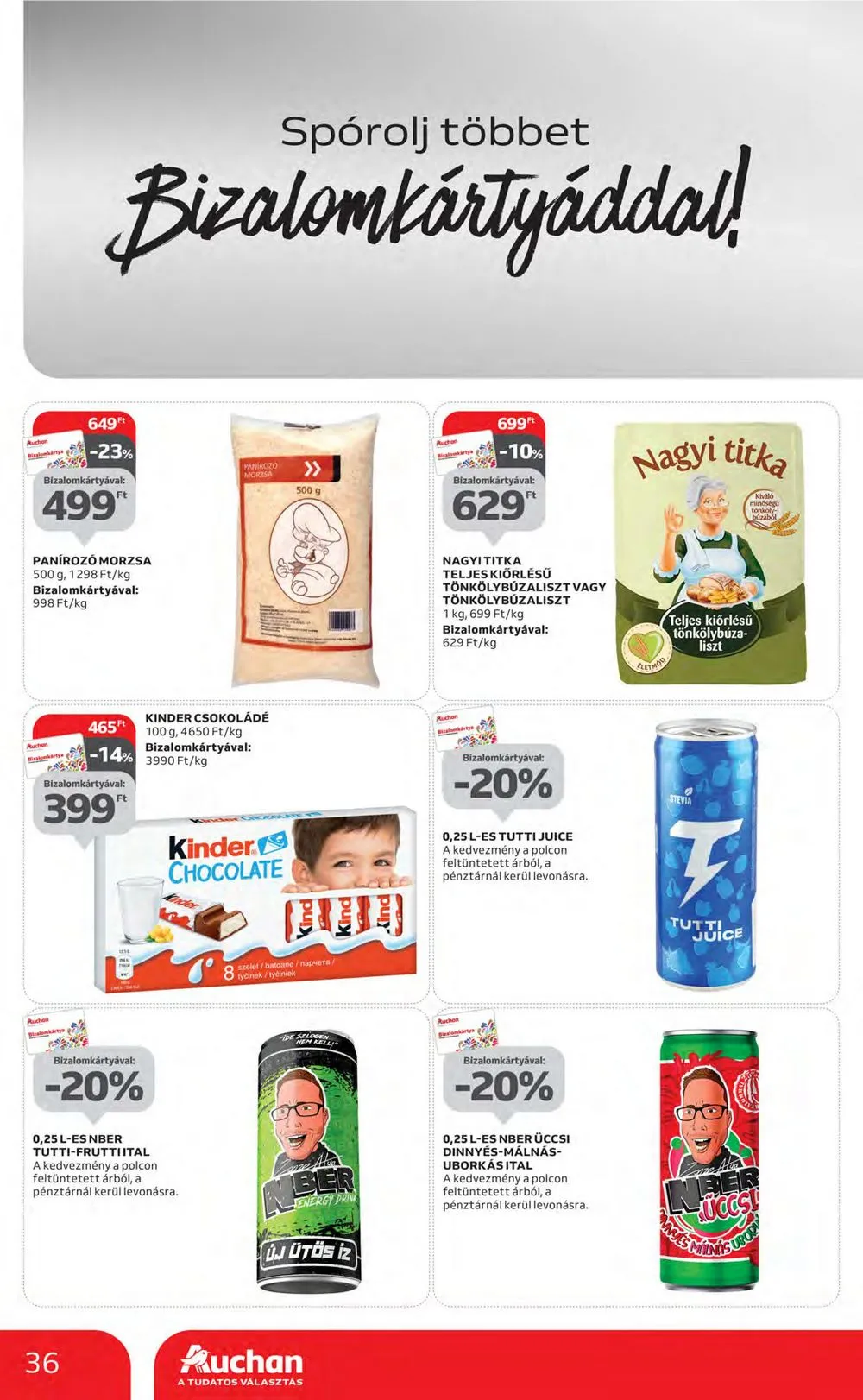 Auchan akciós újság 05.25–05.31 – 36. oldal