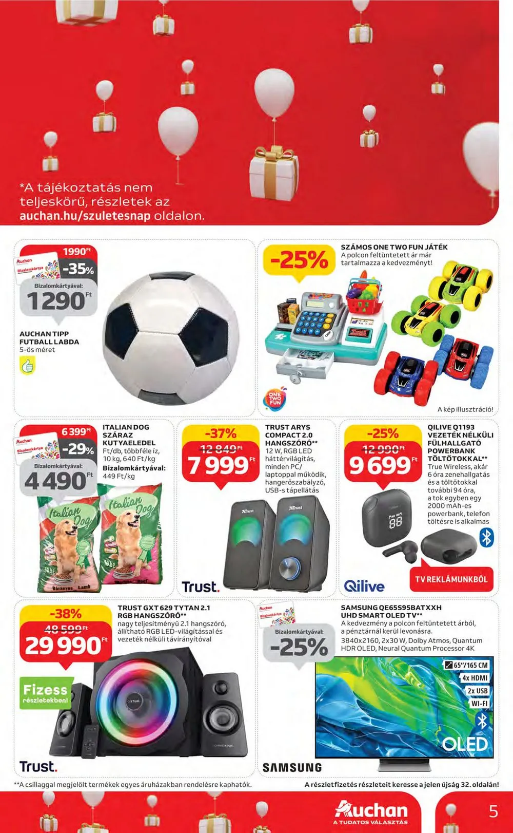 Auchan akciós újság 05.25–05.31 – 5. oldal