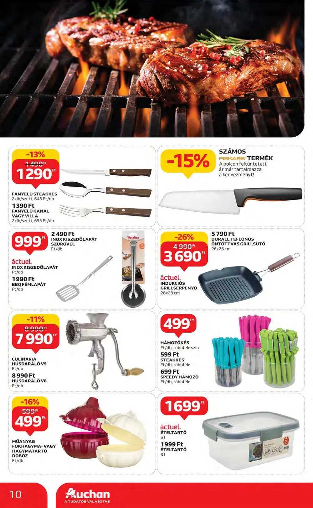 Auchan akciós újság 06.01–06.07 – 10. oldal
