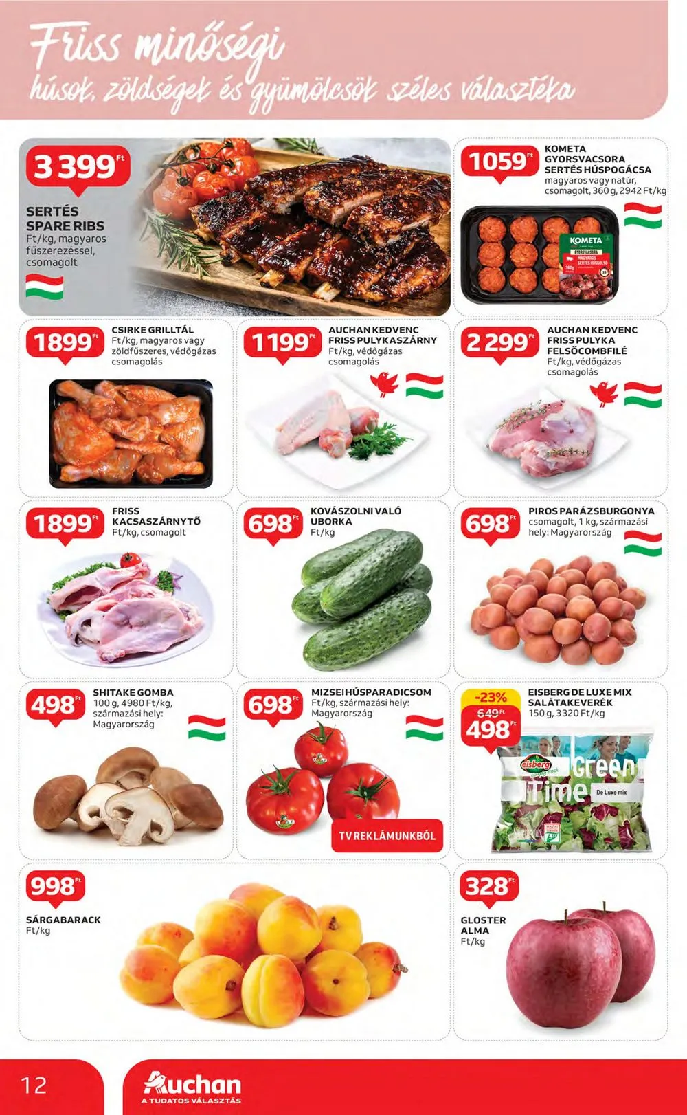Auchan akciós újság 06.01–06.07 – 12. oldal