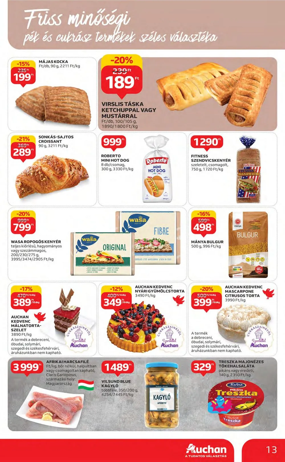 Auchan akciós újság 06.01–06.07 – 13. oldal