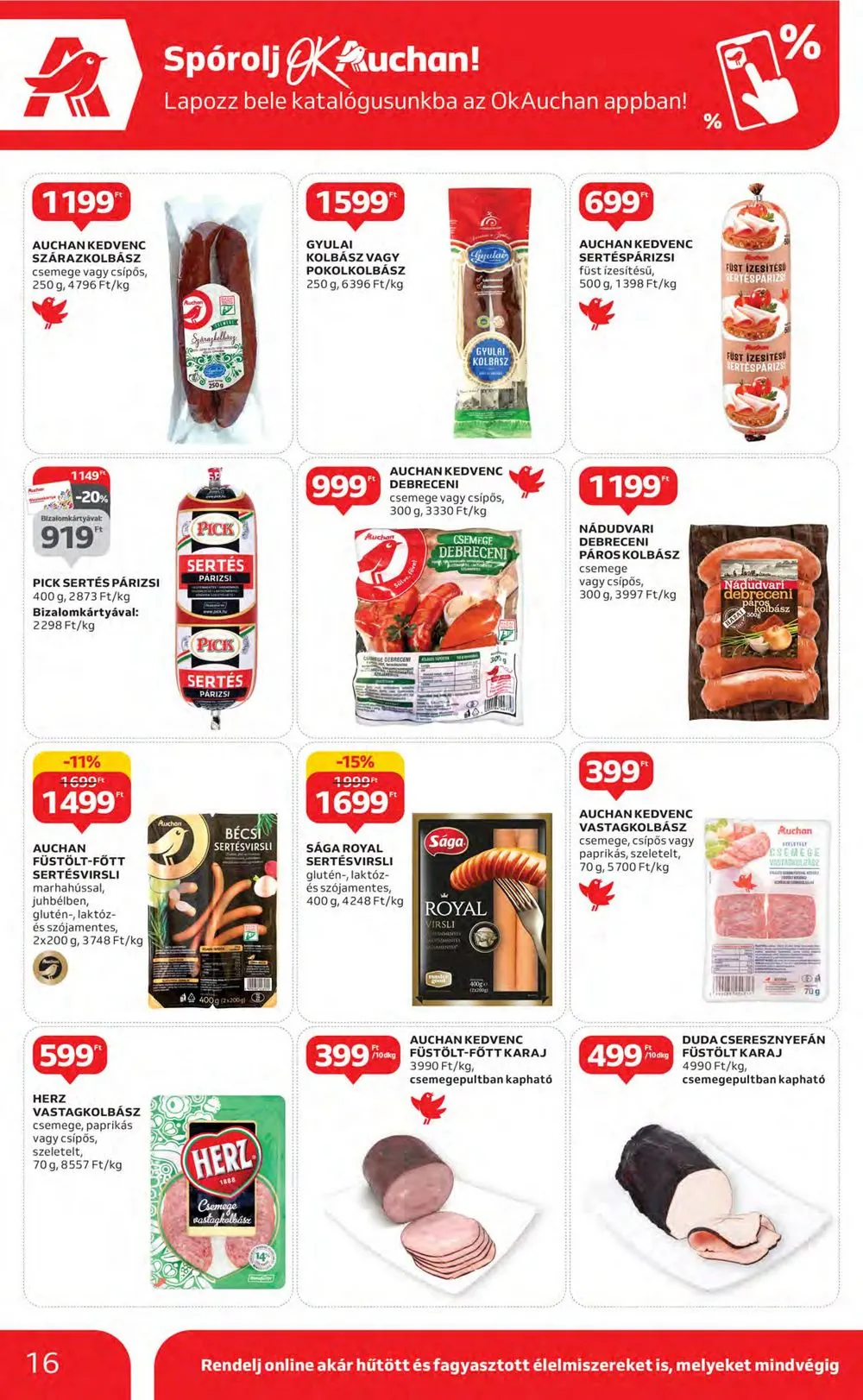 Auchan akciós újság 06.01–06.07 – 16. oldal