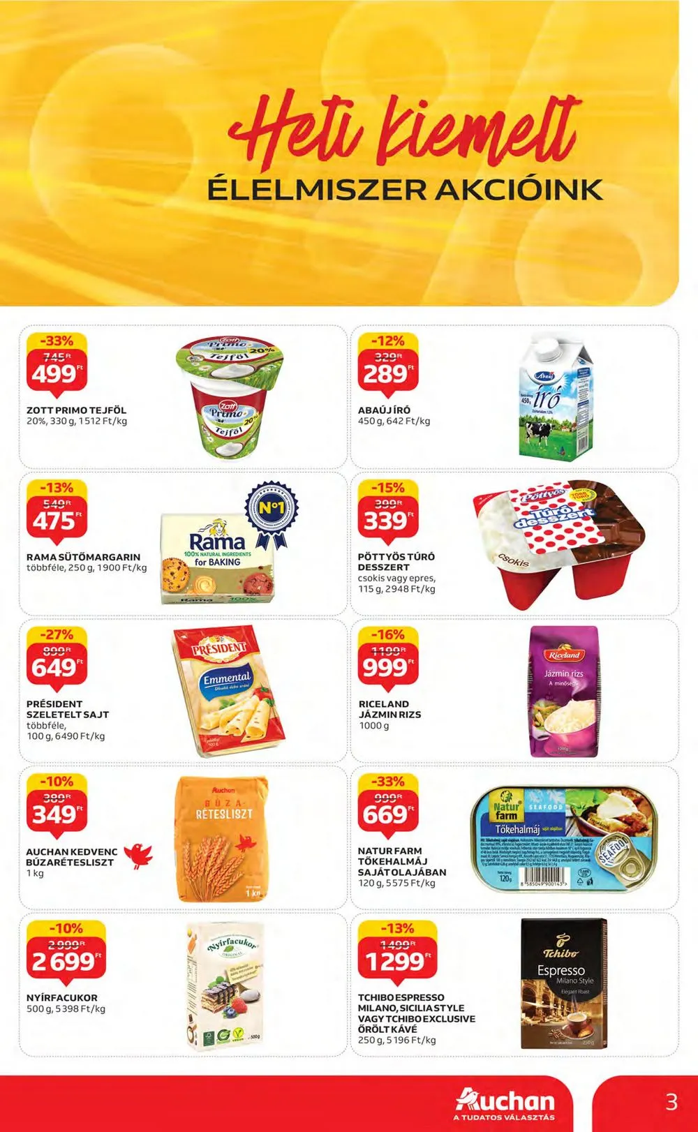 Auchan akciós újság 06.01–06.07 – 3. oldal