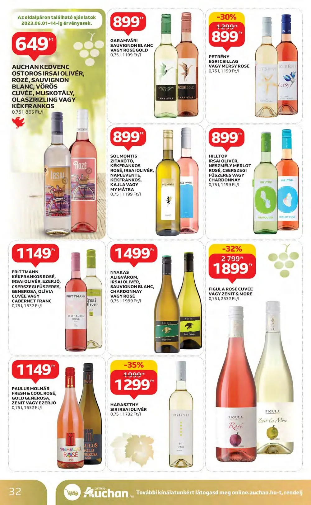 Auchan akciós újság 06.01–06.07 – 32. oldal