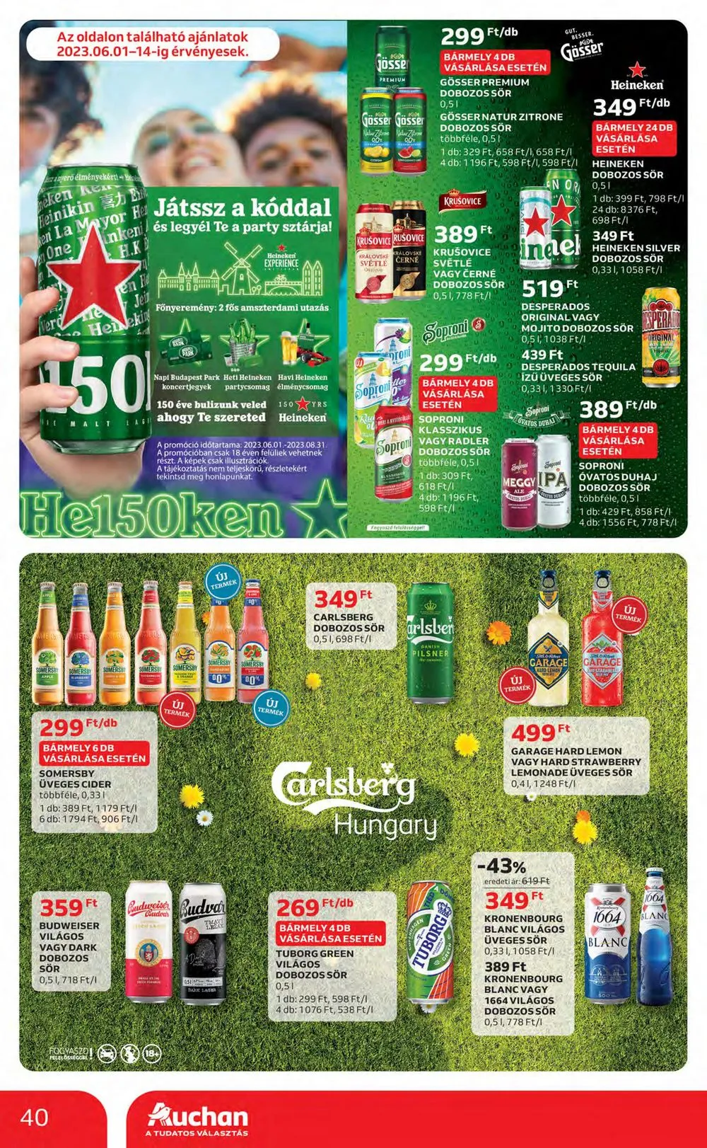 Auchan akciós újság 06.01–06.07 – 40. oldal