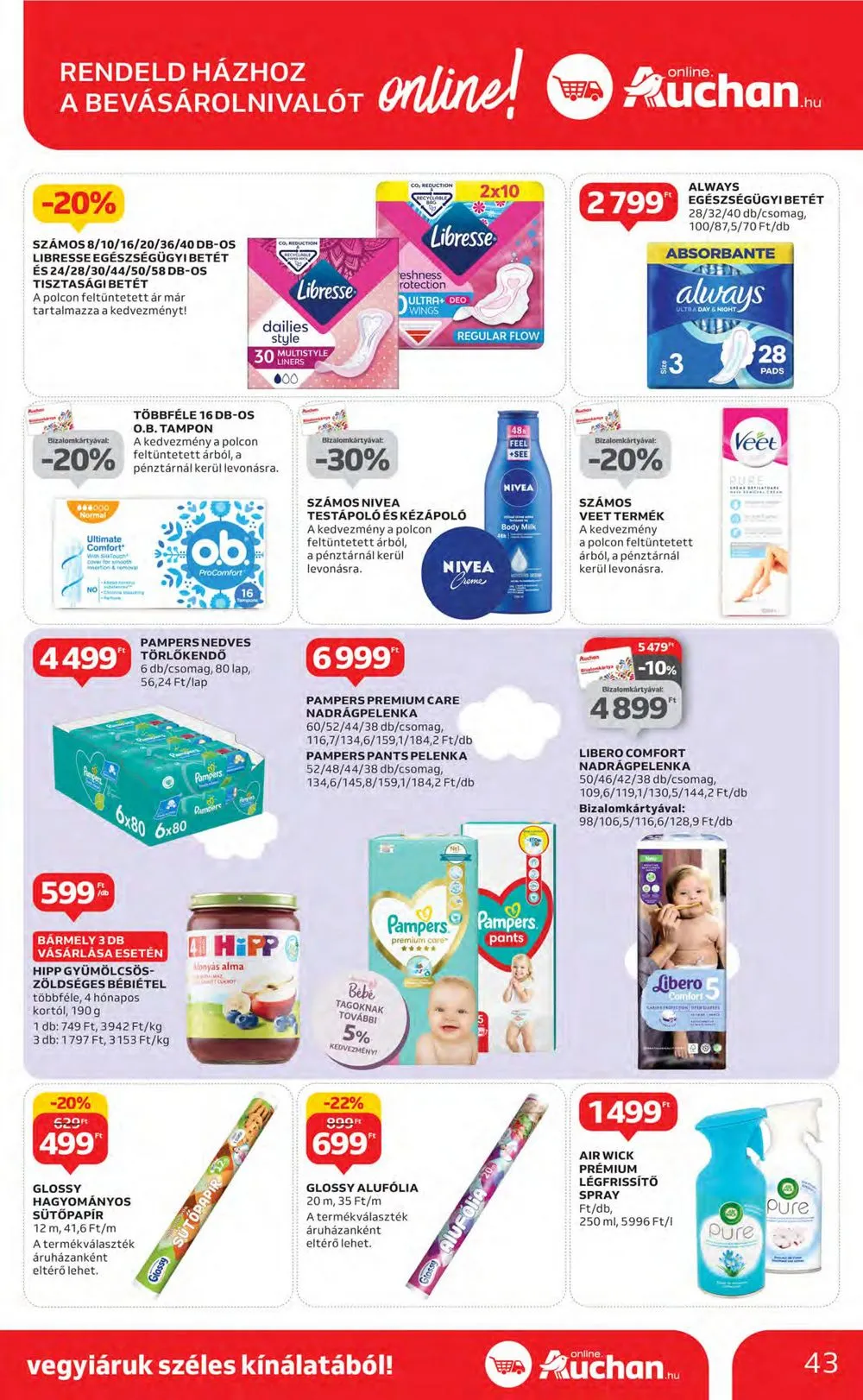 Auchan akciós újság 06.01–06.07 – 43. oldal