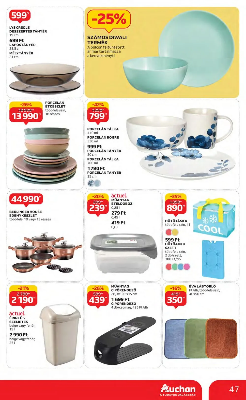 Auchan akciós újság 06.01–06.07 – 47. oldal