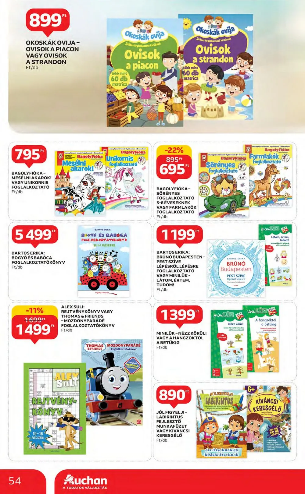 Auchan akciós újság 06.01–06.07 – 54. oldal