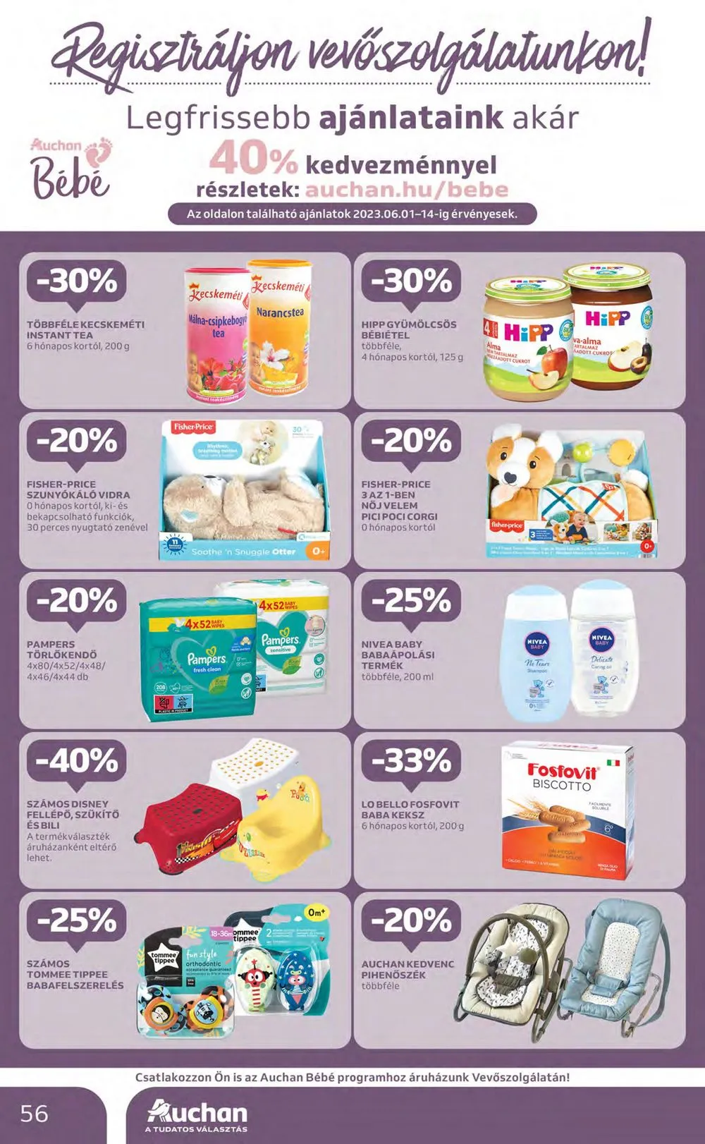 Auchan akciós újság 06.01–06.07 – 56. oldal