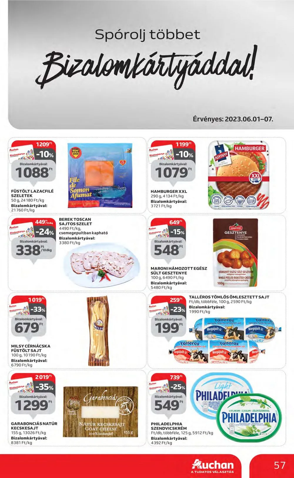 Auchan akciós újság 06.01–06.07 – 57. oldal