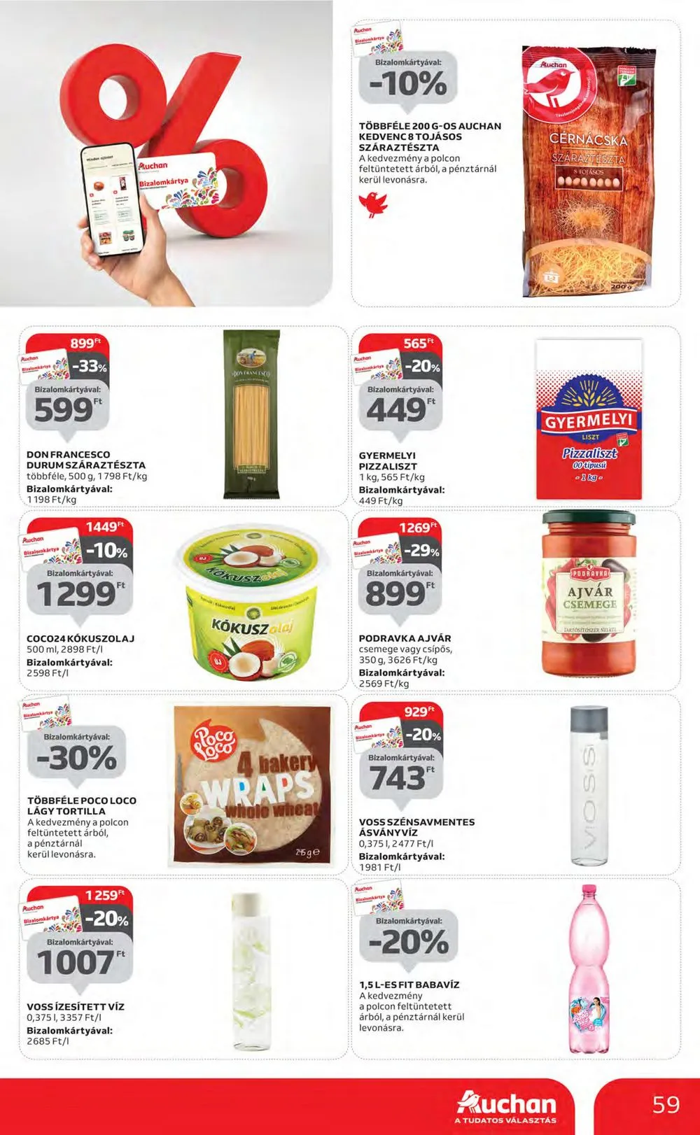 Auchan akciós újság 06.01–06.07 – 59. oldal