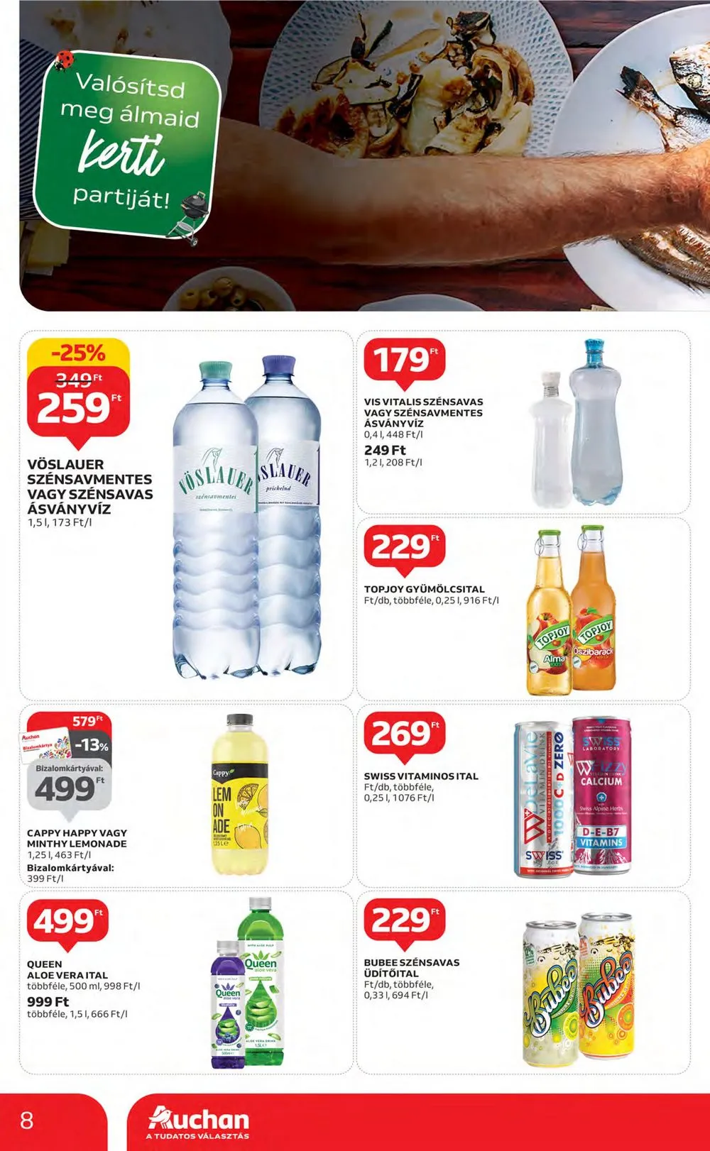 Auchan akciós újság 06.01–06.07 – 8. oldal