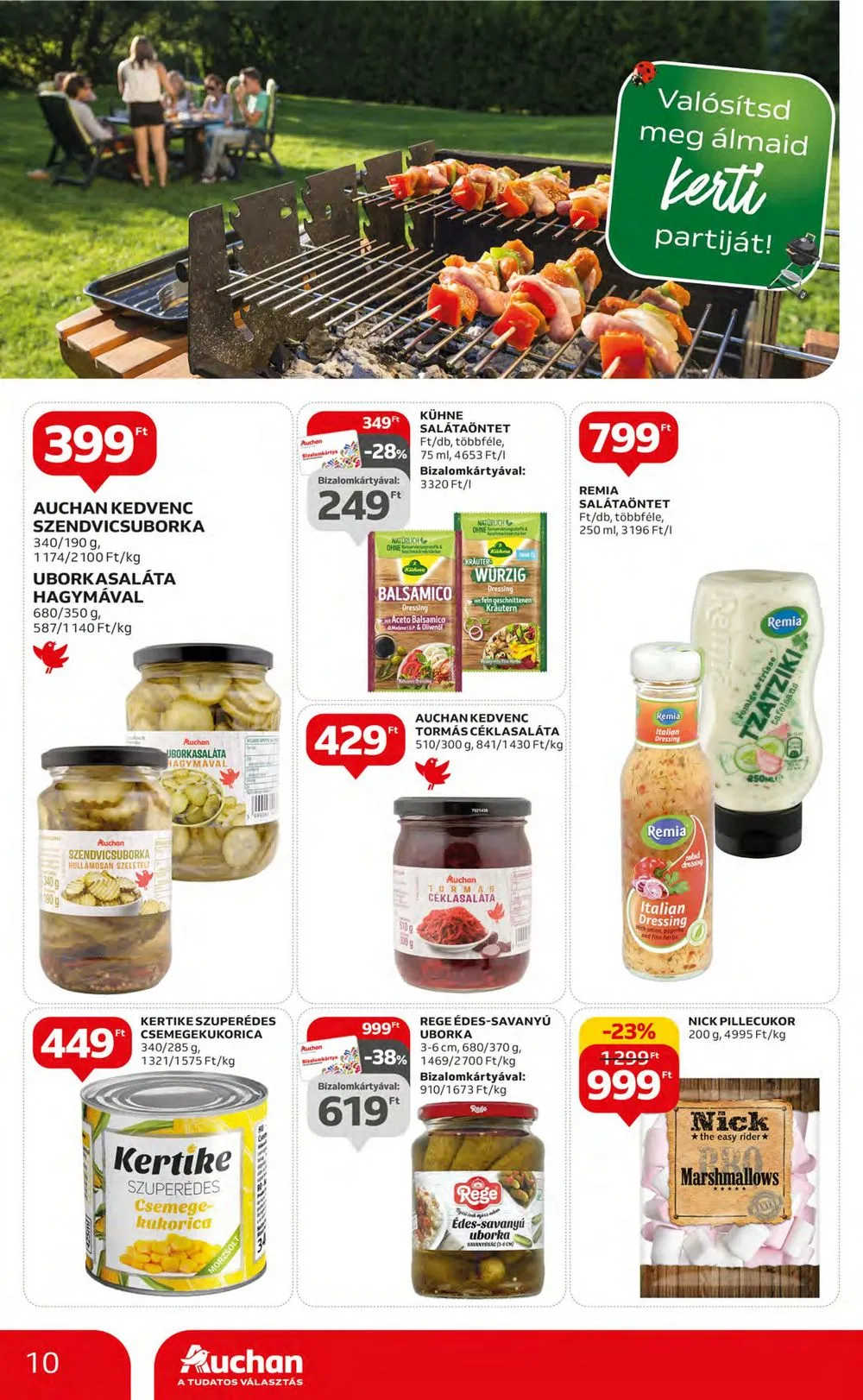 Auchan akciós újság 06.08–06.21 – 10. oldal