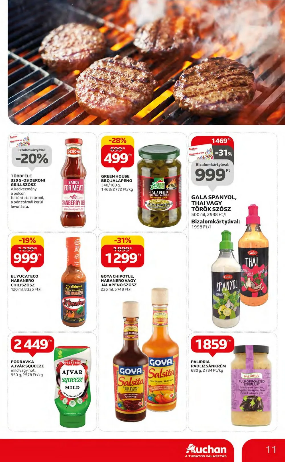 Auchan akciós újság 06.08–06.21 – 11. oldal