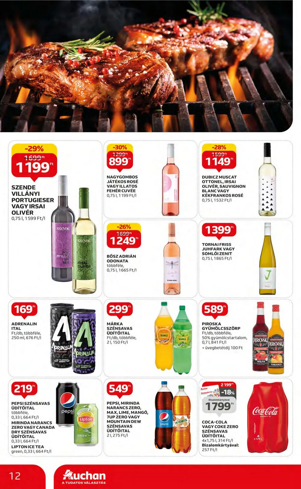 Auchan akciós újság 06.08–06.21 – 12. oldal