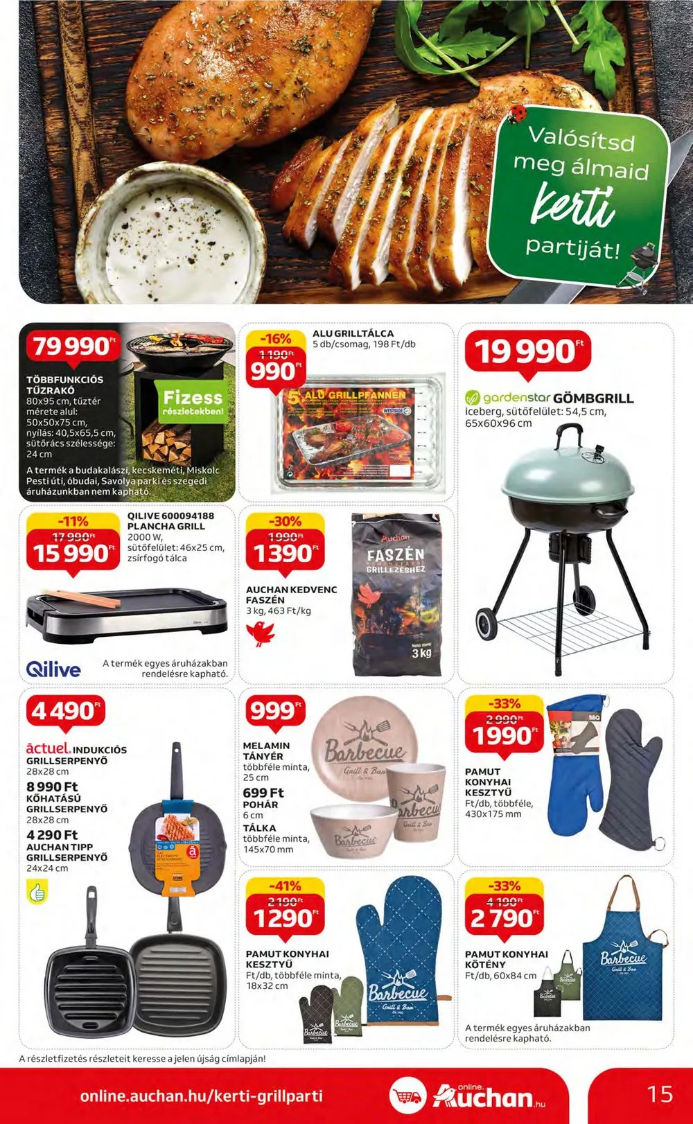 Auchan akciós újság 06.08–06.21 – 15. oldal