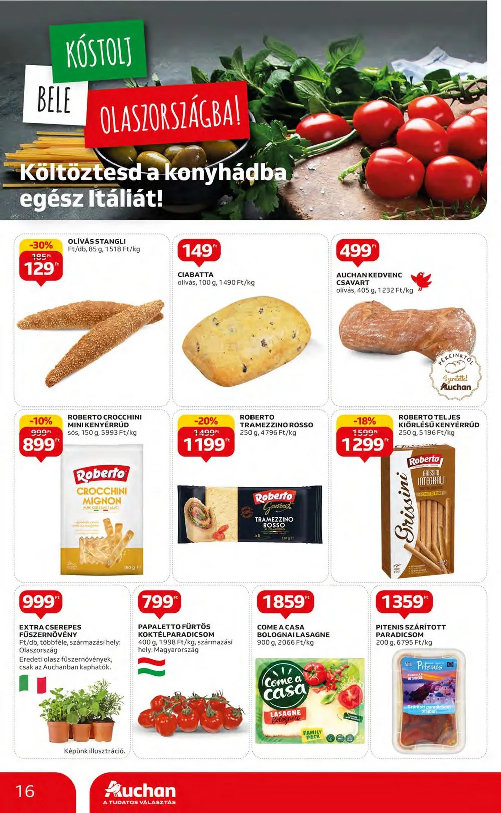 Auchan akciós újság 06.08–06.21 – 16. oldal