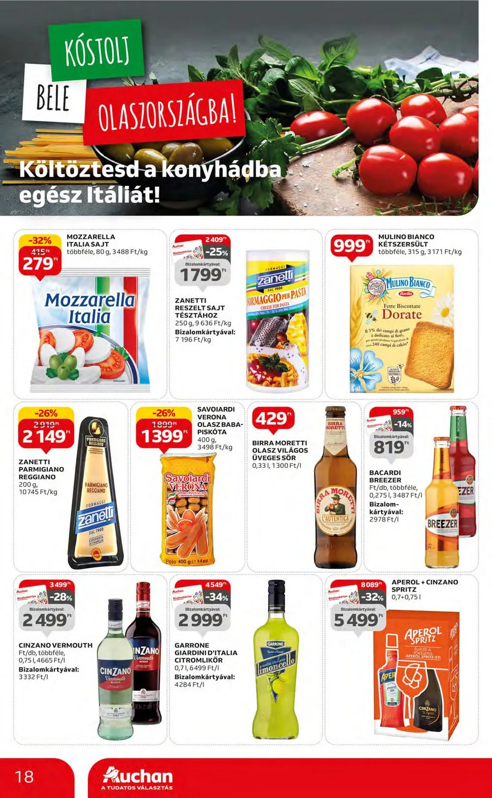 Auchan akciós újság 06.08–06.21 – 18. oldal