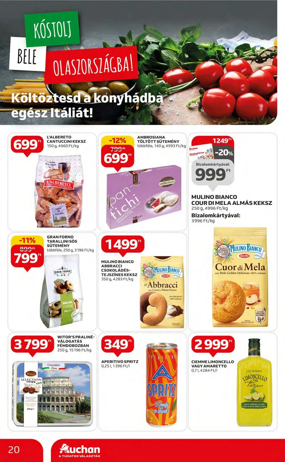 Auchan akciós újság 06.08–06.21 – 20. oldal