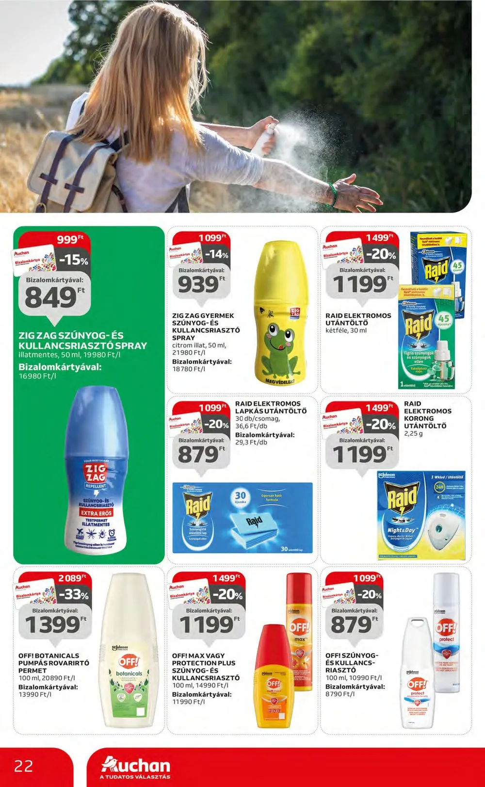Auchan akciós újság 06.08–06.21 – 22. oldal