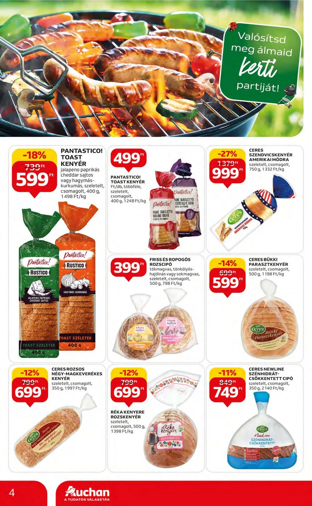 Auchan akciós újság 06.08–06.21 – 4. oldal