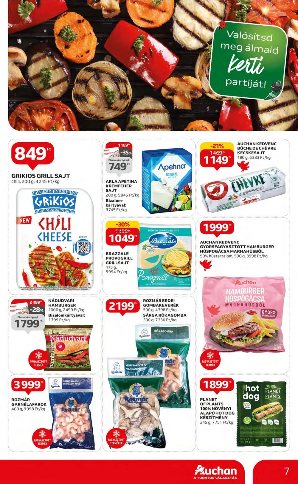 Auchan akciós újság 06.08–06.21 – 7. oldal