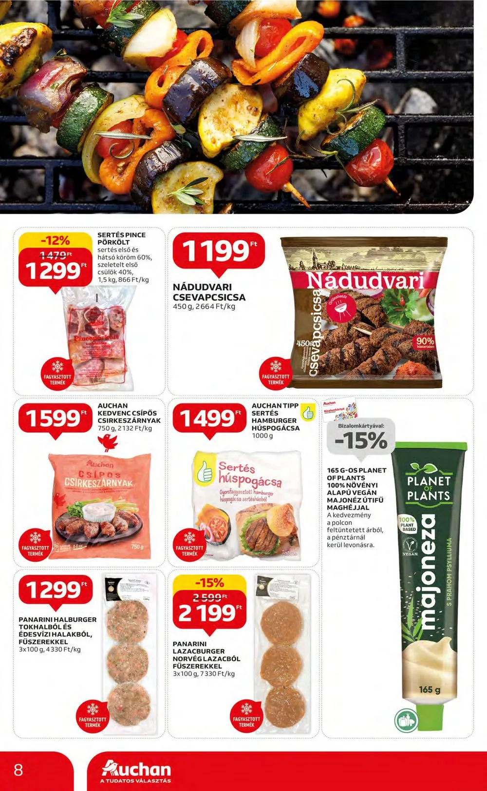 Auchan akciós újság 06.08–06.21 – 8. oldal