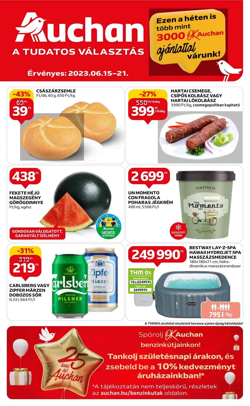 Auchan akciós újság 06.15–06.21