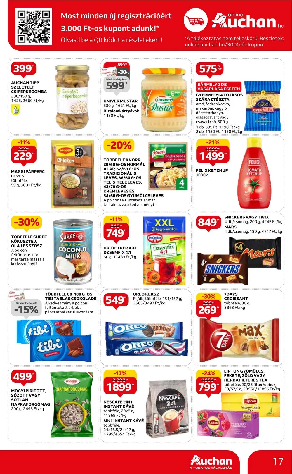 Auchan akciós újság 06.15–06.21 – 17. oldal