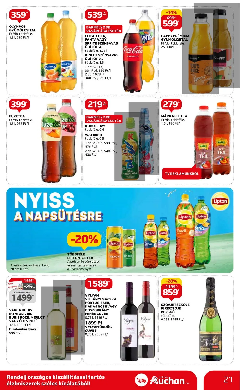 Auchan akciós újság 06.15–06.21 – 21. oldal