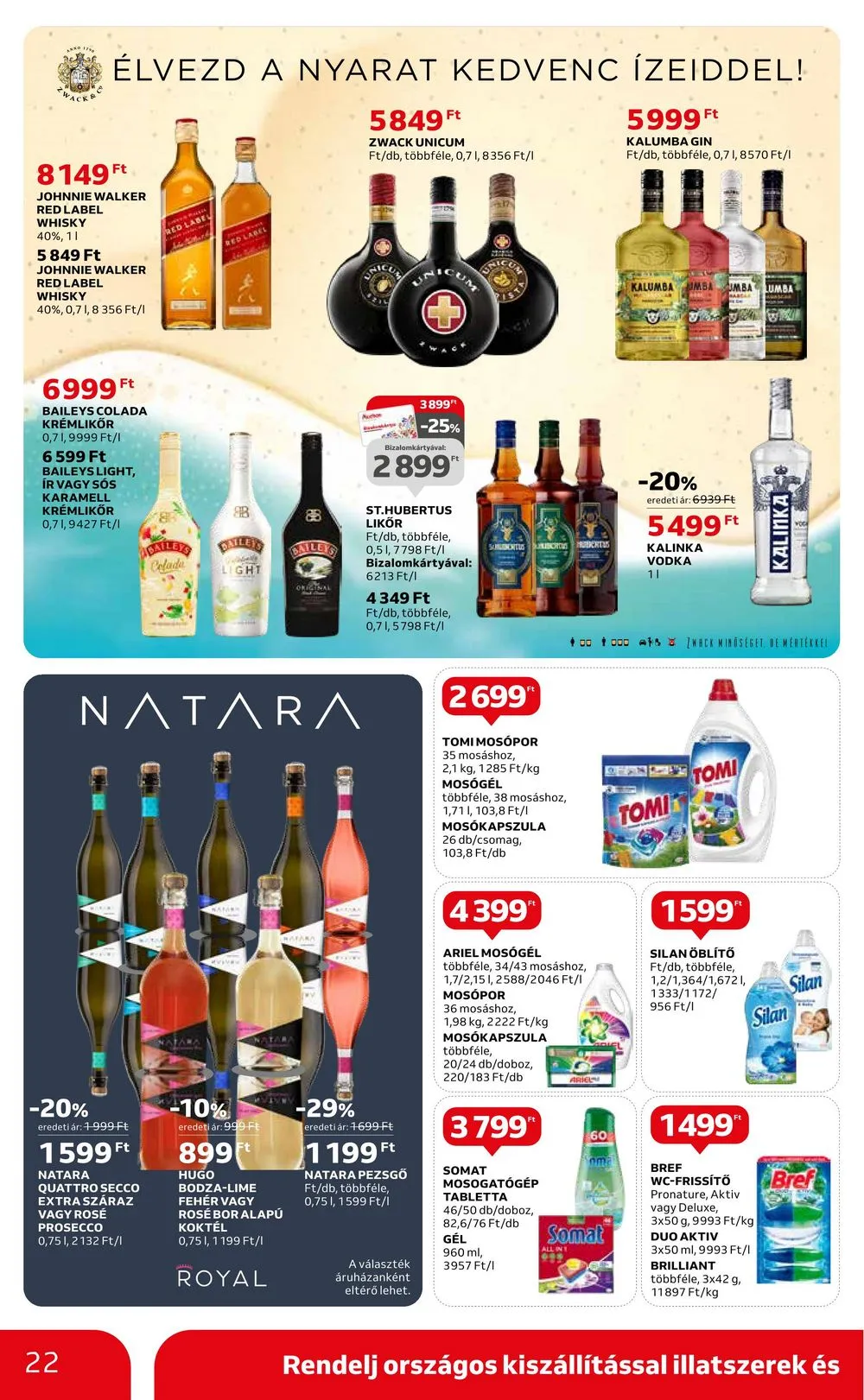 Auchan akciós újság 06.15–06.21 – 22. oldal