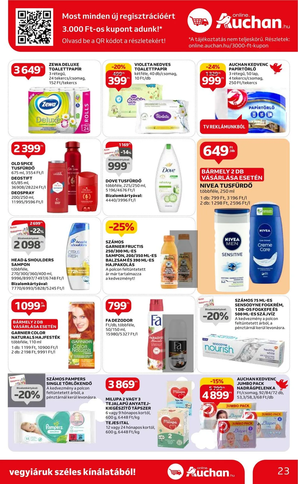 Auchan akciós újság 06.15–06.21 – 23. oldal