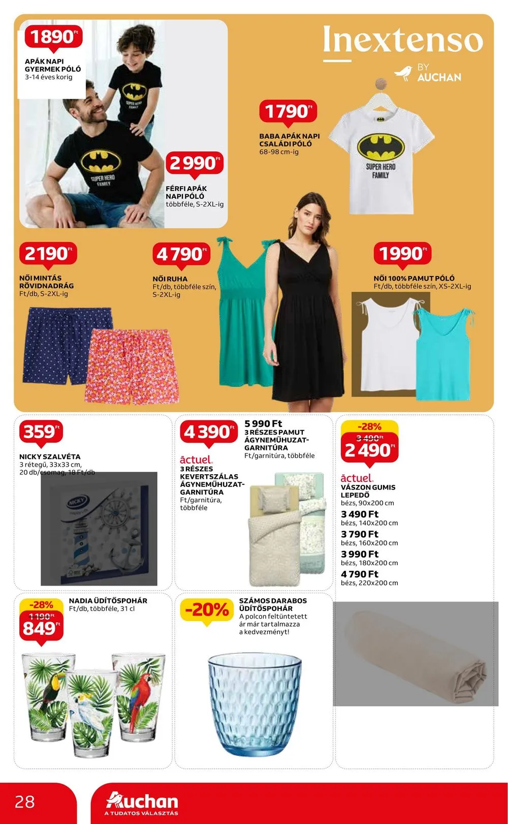 Auchan akciós újság 06.15–06.21 – 28. oldal