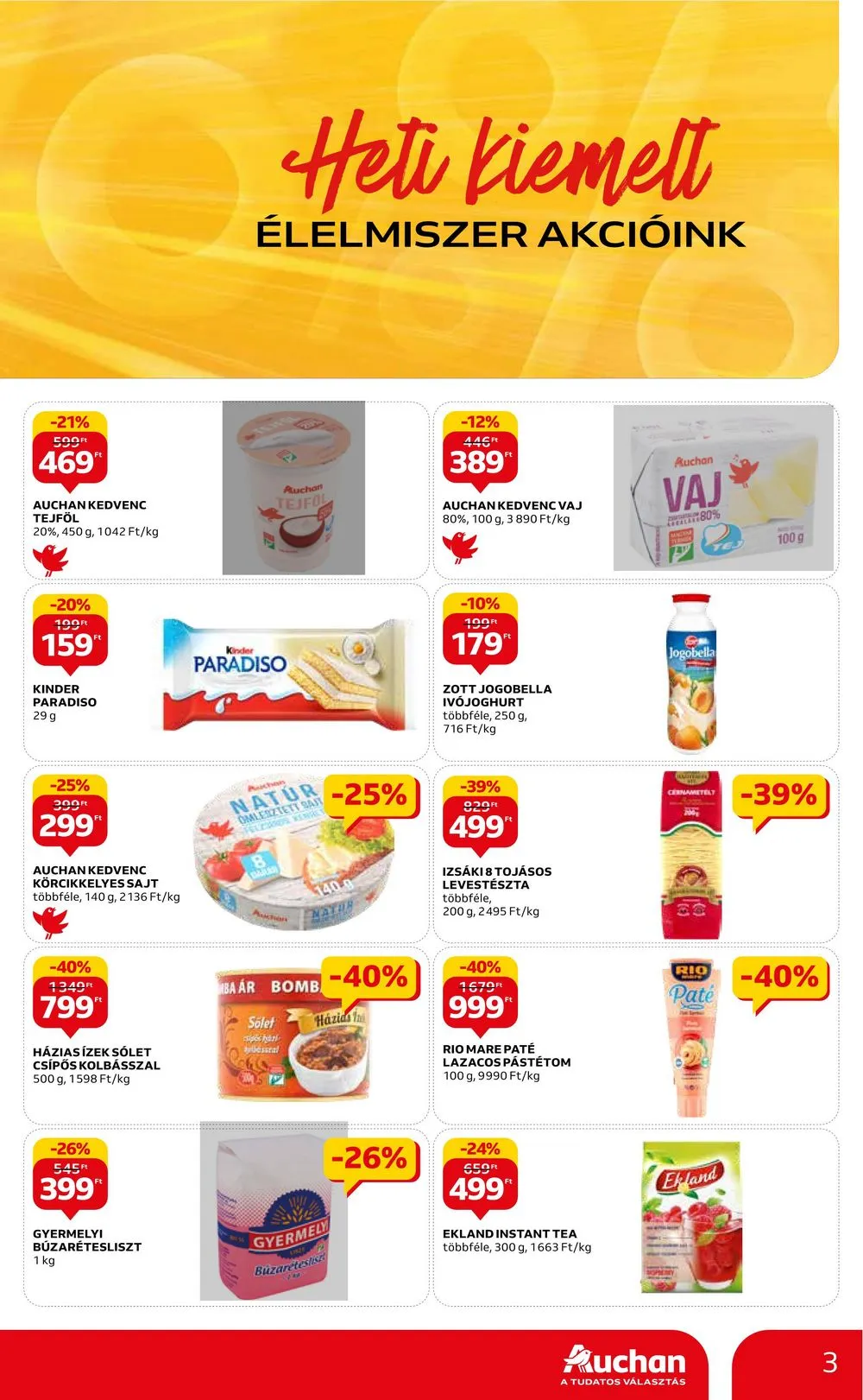 Auchan akciós újság 06.15–06.21 – 3. oldal