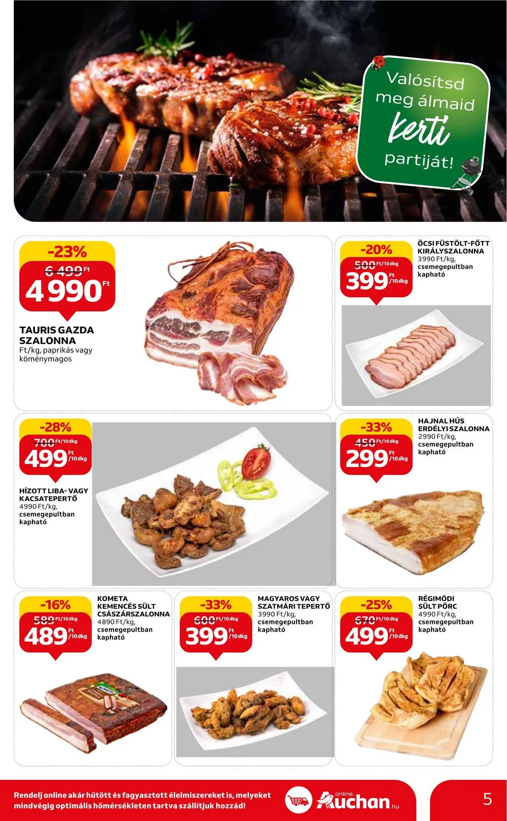 Auchan akciós újság 06.15–06.21 – 5. oldal