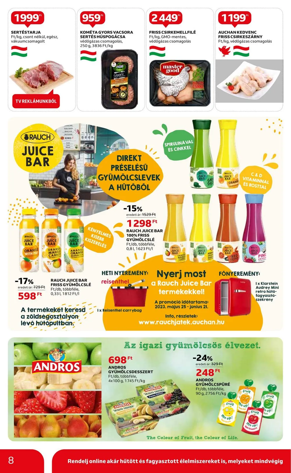 Auchan akciós újság 06.15–06.21 – 8. oldal