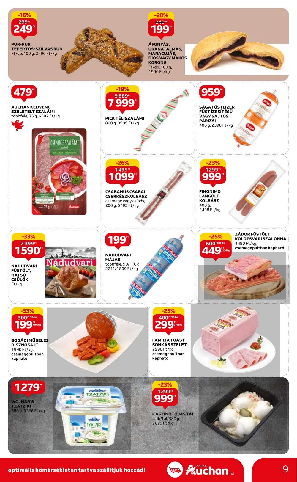 Auchan akciós újság 06.15–06.21 – 9. oldal