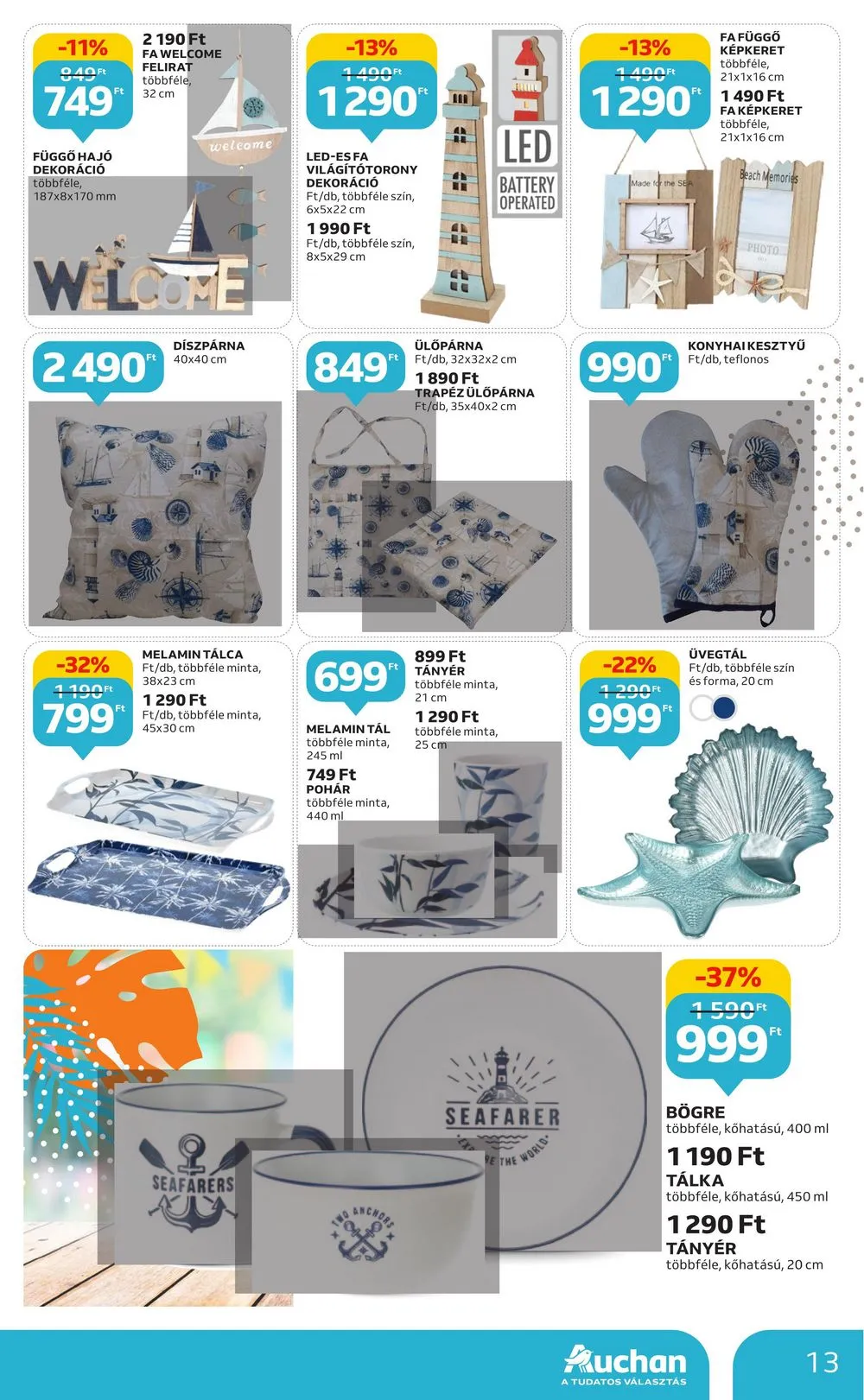 Auchan akciós újság 06.15–07.05 – 13. oldal