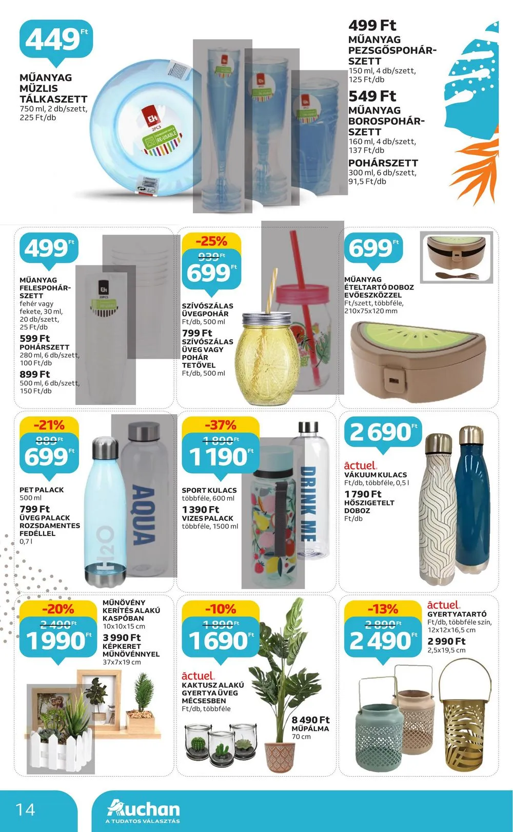 Auchan akciós újság 06.15–07.05 – 14. oldal