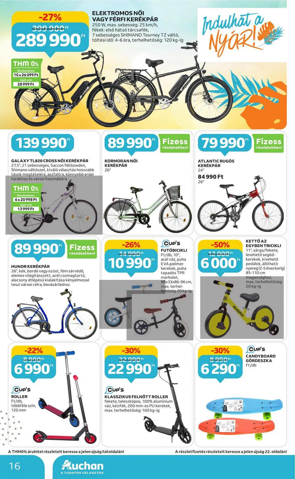 Auchan akciós újság 06.15–07.05 – 16. oldal