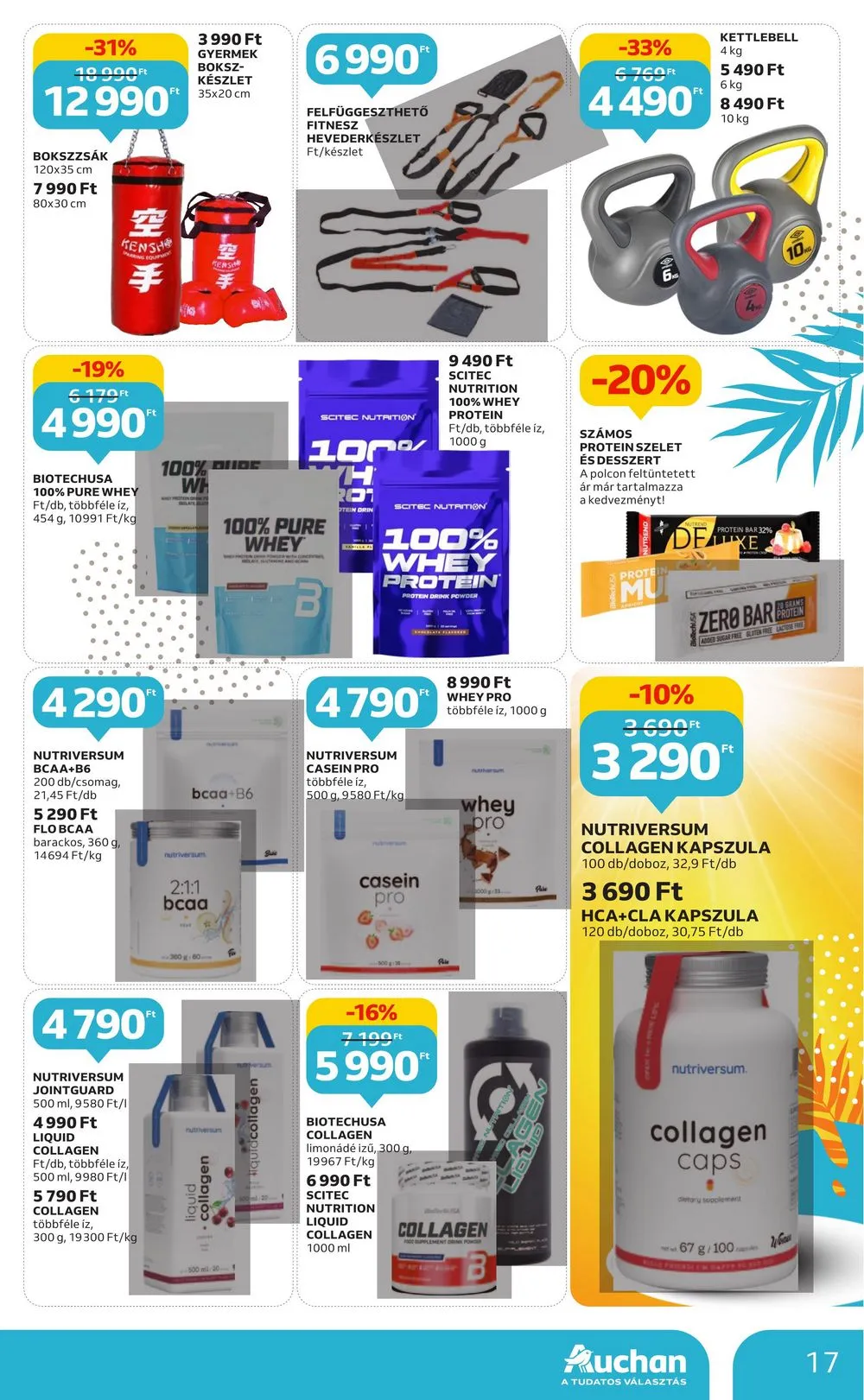 Auchan akciós újság 06.15–07.05 – 17. oldal