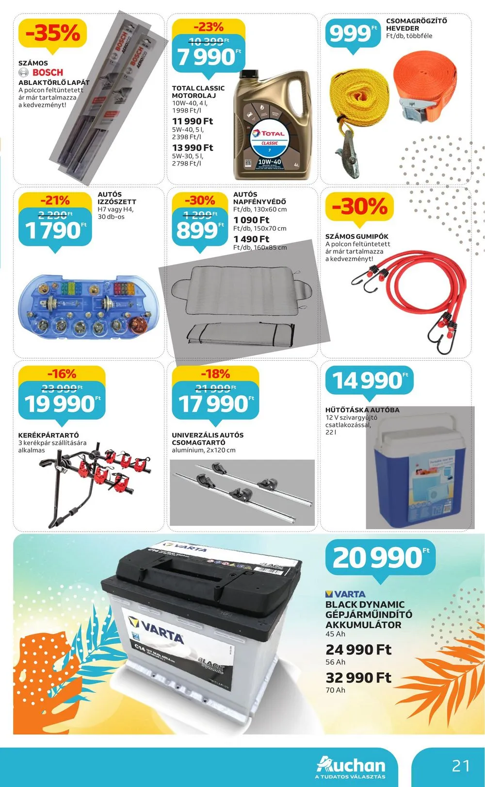 Auchan akciós újság 06.15–07.05 – 21. oldal