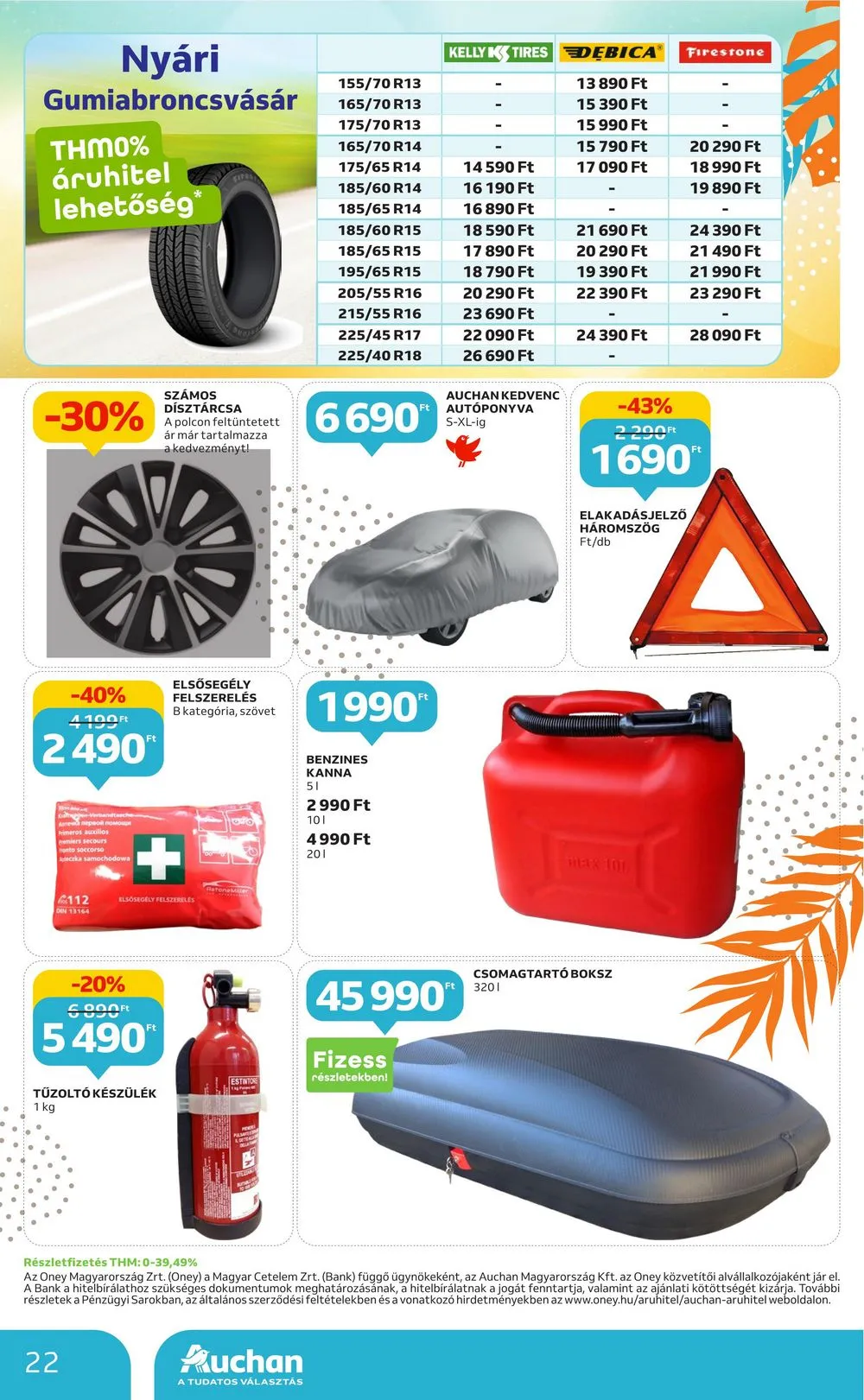 Auchan akciós újság 06.15–07.05 – 22. oldal