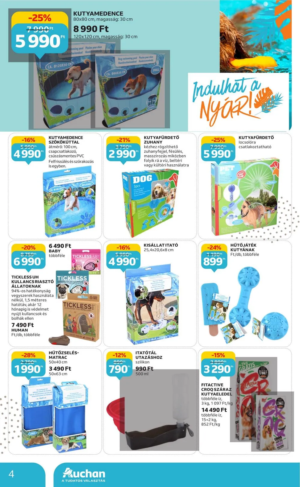 Auchan akciós újság 06.15–07.05 – 4. oldal