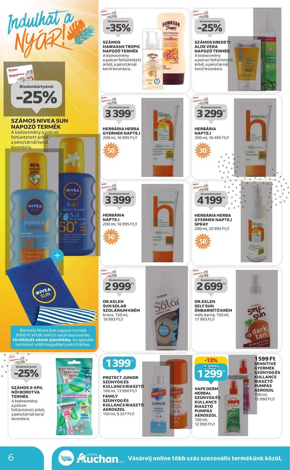 Auchan akciós újság 06.15–07.05 – 6. oldal