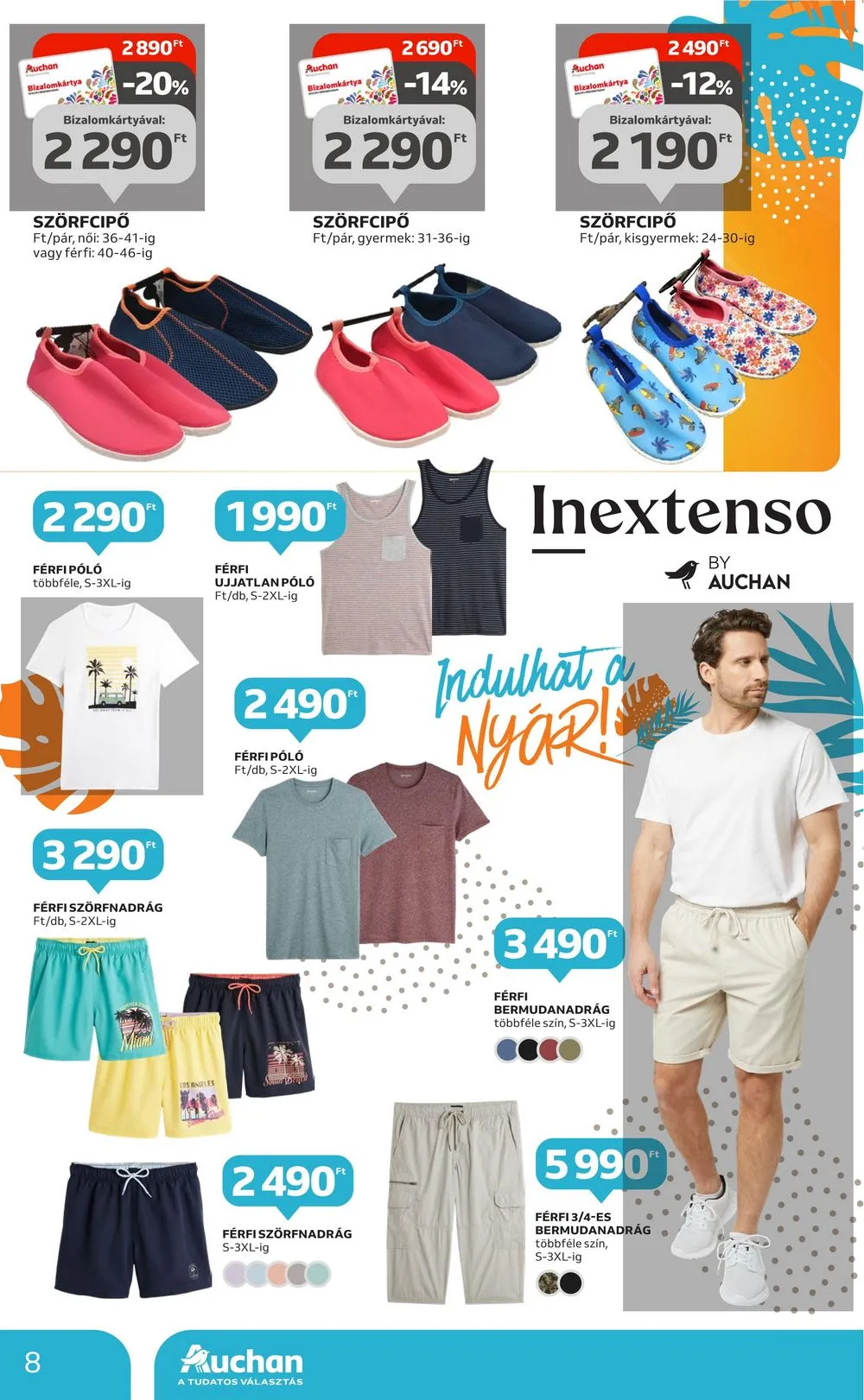 Auchan akciós újság 06.15–07.05 – 8. oldal