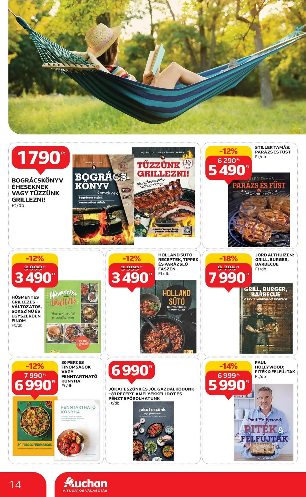 Auchan akciós újság 06.22–06.28 – 14. oldal